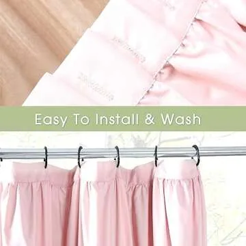 Homechoice Ruffle Shower Curtain - Elegant Bathroom Gift