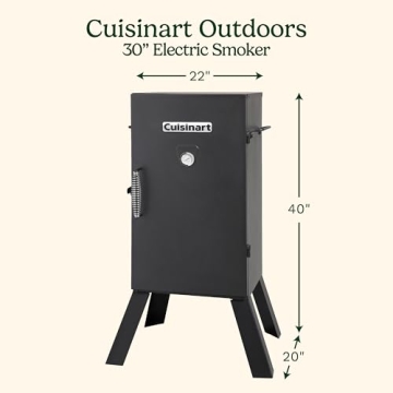 Cuisinart 30 Inch Electric Smoker for Easy Smoking