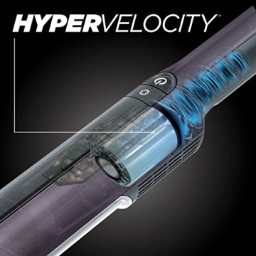 Shark WV410PR WANDVAC Cordless Hand Vacuum, Ultra-Lightweight & Portable with Powerful Suction & Tools for Pets, Designed for Car & Home, Violet