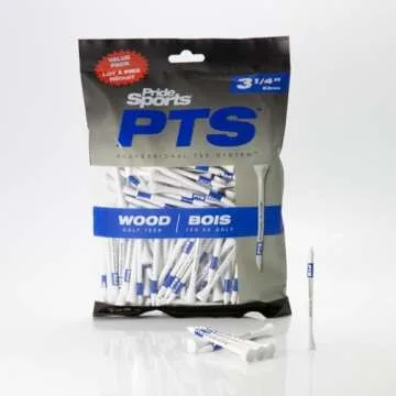 Pride Golf Tees 135 Count - Perfect for Every Golfer