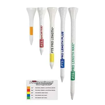 Premium Pride Golf Tees 135 Count for Ultimate Performance