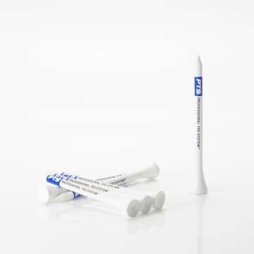 Pride Golf Tee Tees 135 Count, White, 135 Count US