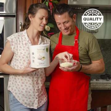 Ready Harvest Freeze-Dried Garlic for Camping and Survival