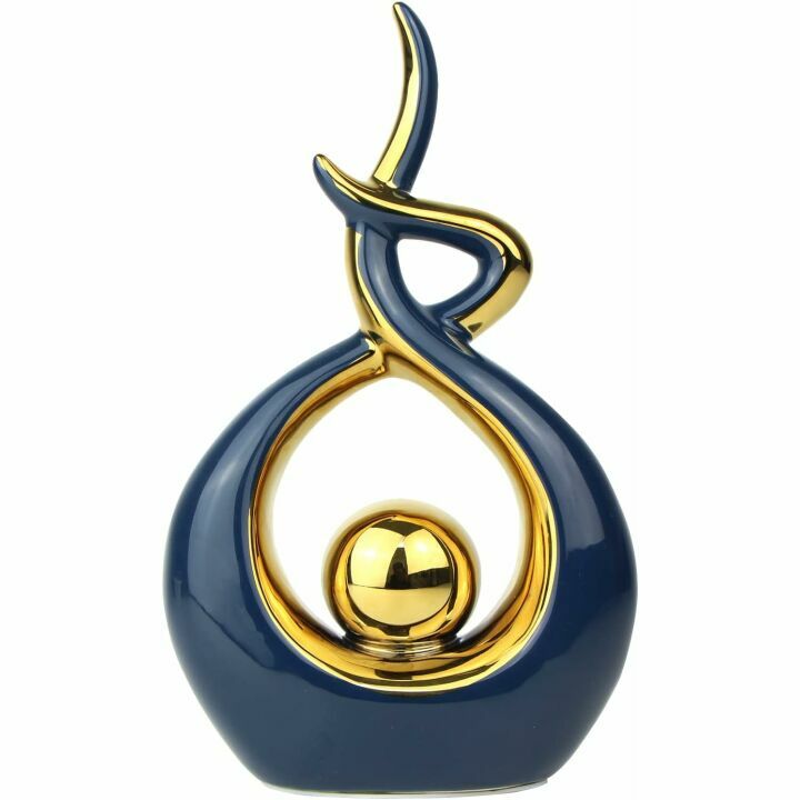 Abstract Ceramic Statue for Home & Office Decor