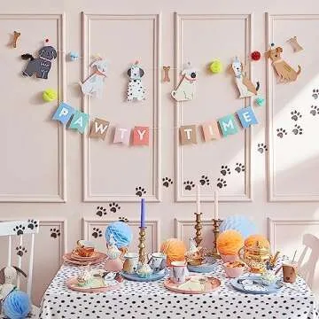 Meri Meri Puppy Party Garland - Delightful Décor for Your Celebration
