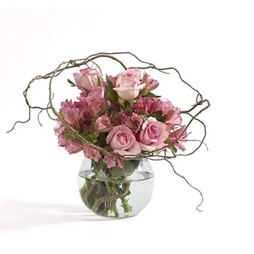 Beautiful Clear Bubble Bowl Glass Vase for Any Occasion