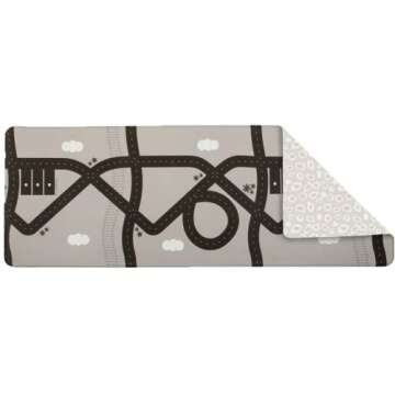 Ruggish Dottie Play Runner Rug - Soft, Reversible Kids Playmat