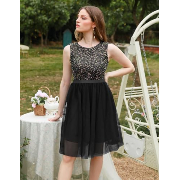 BeryLove Sequin Party Dress for Women - Elegant & Affordable