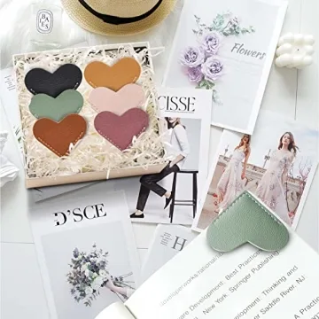 Winjeto Cute Heart Bookmarks: Perfect for Book Lovers