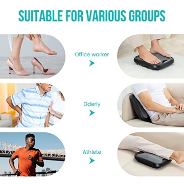 Snailax Shiatsu Foot Massager with Heat for Plantar Fasciitis Relief