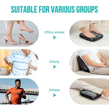 Snailax Shiatsu Foot Massager with Heat for Plantar Fasciitis Relief