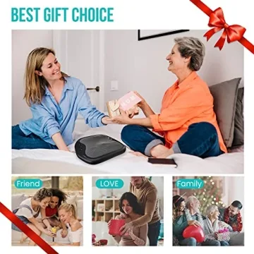 Snailax Shiatsu Foot Massager with Heat for Plantar Fasciitis Relief