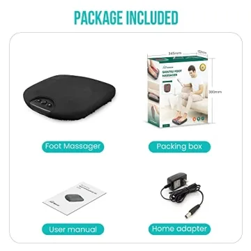 Snailax Shiatsu Foot Massager with Heat for Plantar Fasciitis Relief