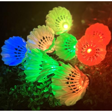 Inngree LED Badminton Shuttlecocks 10 Pack Glow Night Game