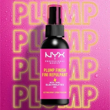 NYX Plump Finish Makeup Setting Spray for Long-Lasting Glow