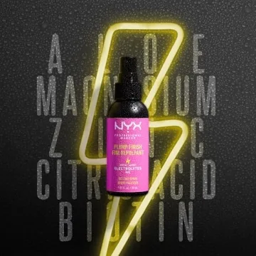 NYX Plump Finish Makeup Setting Spray for Long-Lasting Glow