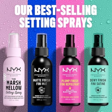 NYX Plump Finish Makeup Setting Spray for Long-Lasting Glow