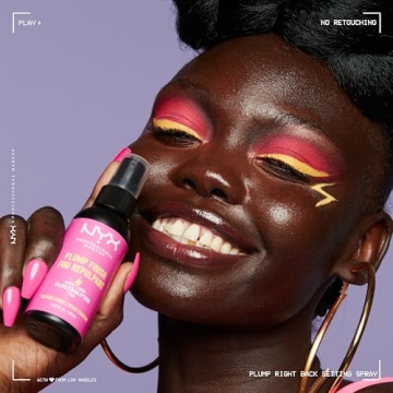 NYX Plump Finish Makeup Setting Spray for Long-Lasting Glow