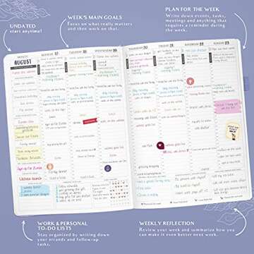 Legend Planner PRO Hourly Schedule for Ultimate Organization