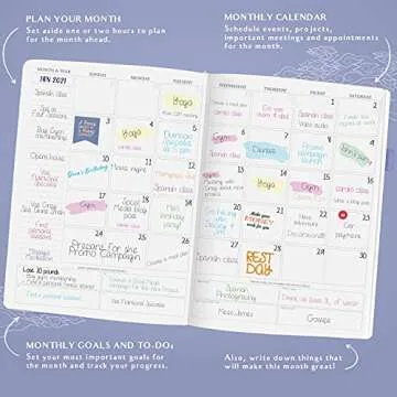 Legend Planner PRO Hourly Schedule for Ultimate Organization