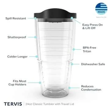Tervis Leopard Insulated Tumbler - Travel Cup for All Drinks