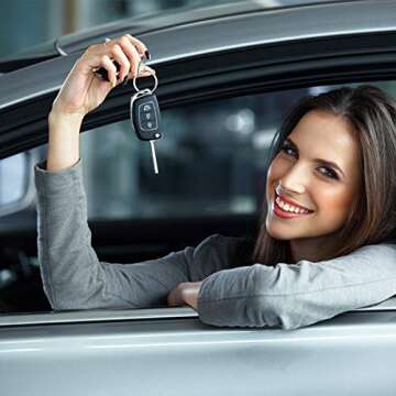 Hotop 100 Pieces Swivel Clasps Set 50 Piece Lanyard Snap Hooks with 50 Piece Key Chain Rings, Lobster Keychain Clip Hooks Lobster Claw Clasps for Keychain Jewelry DIY (Multicolored)