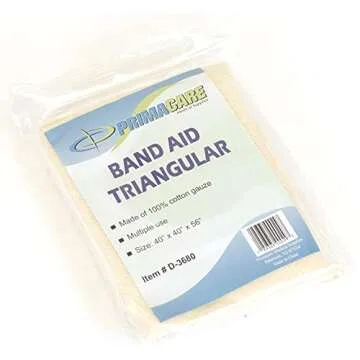 Primacare First Aid Triangular Splint Bandage Pack of 12