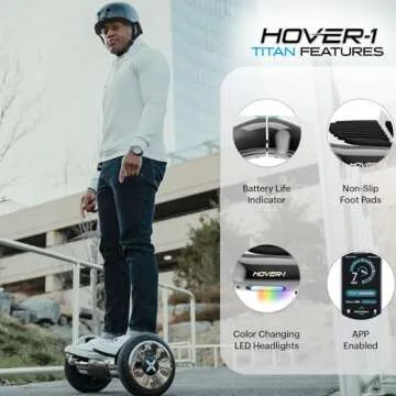 Hover-1 Titan Electric Hoverboard with Bluetooth Speaker