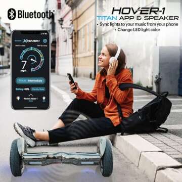 Hover-1 Titan Electric Hoverboard with Bluetooth Speaker