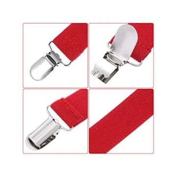 Zhanmai Elastic Mitten Clips - 6 Pairs of Colorful Brooches