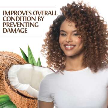 Biosilk Silk Therapy with Natural Coconut Oil Leave-In Treatment, Helps Control Frizz & Flyaways, Su...