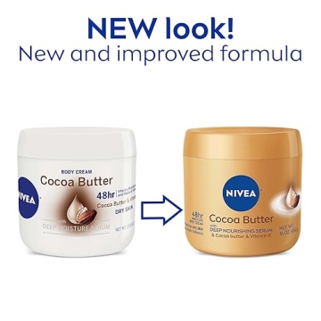 NIVEA Cocoa Butter Body Cream for Dry Skin - 16oz