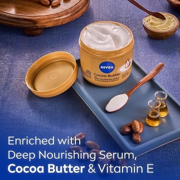 NIVEA Cocoa Butter Body Cream for Dry Skin - 16oz