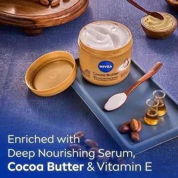 NIVEA Cocoa Butter Body Cream for Dry Skin - 16oz
