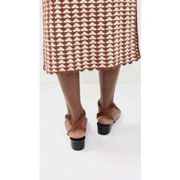 Stylish SCHUTZ Women's Aurora Block Heels in Brown