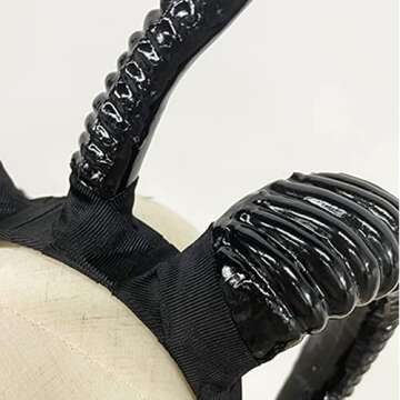 Xiaolanwelc Gothic Sheep Horn Headband for Cosplay