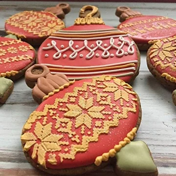 Christmas Finial Ornament Cookie Cutter Made in USA by Ann Clark