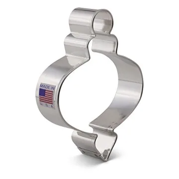 Christmas Finial Ornament Cookie Cutter Made in USA by Ann Clark