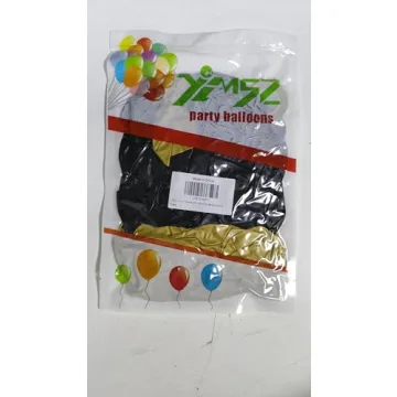 Elegant YMSZ Black and Gold Balloons for All Occasions