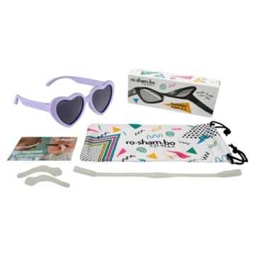 Unbreakable Toddler Heart Sunglasses – Polarized & Safe