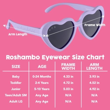 Unbreakable Toddler Heart Sunglasses – Polarized & Safe