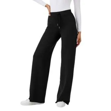XIEERDUO Women's Black Two-Piece Travel Set for Fall