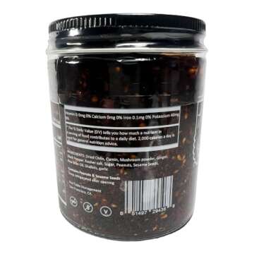 CHiNGONAs Salsa Macha - Gourmet Vegan Chili Crunch Sauce