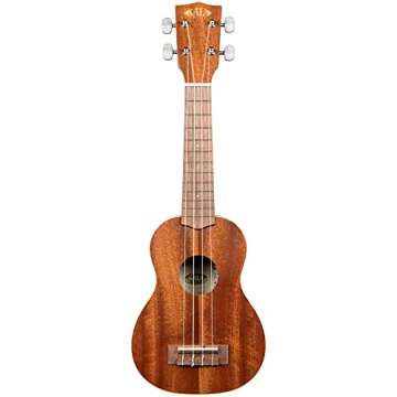 Kala KA-S Mahogany Soprano Ukulele - Classic Sound, Beautiful Design