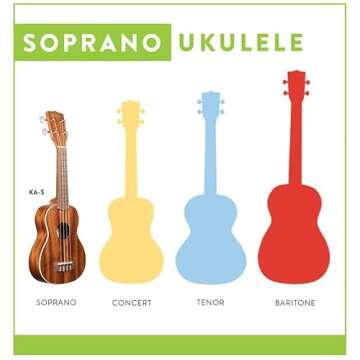 Kala KA-S Mahogany Soprano Ukulele for All Music Lovers