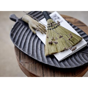 Creative Co-Op Whisk Brooms Set of 4 for Home Cleaning