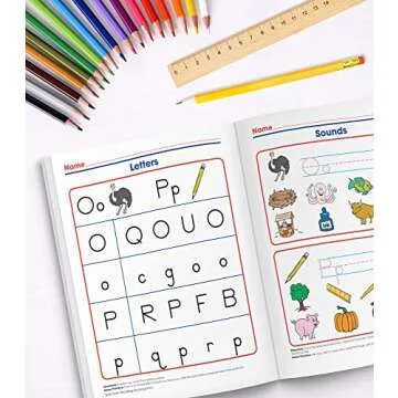 Spectrum Reading Comprehension Kindergarten Workbooks, Activity Book Age 5-6 With Passages, Phonics, Letters and Sounds, Sight Words, and More, Classroom or Homeschool Curriculum