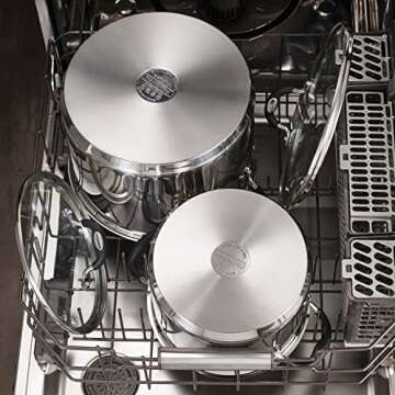 22 Qt Tramontina Stainless Steel Stockpot with Lid