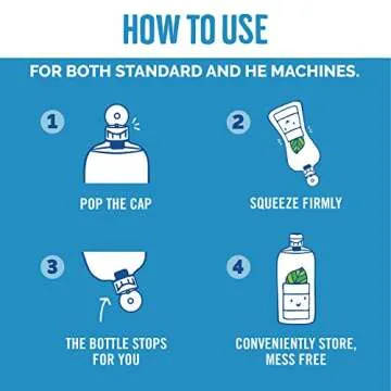 Seventh Generation Laundry Detergent, Ultra Concentrated EasyDose, Free & Clear, 23 oz, 66 Loads (Packaging May Vary)