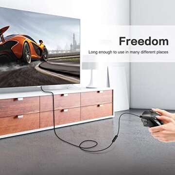 15ft VCZHS USB 3.0 Extension Cable for High-Speed Connectivity